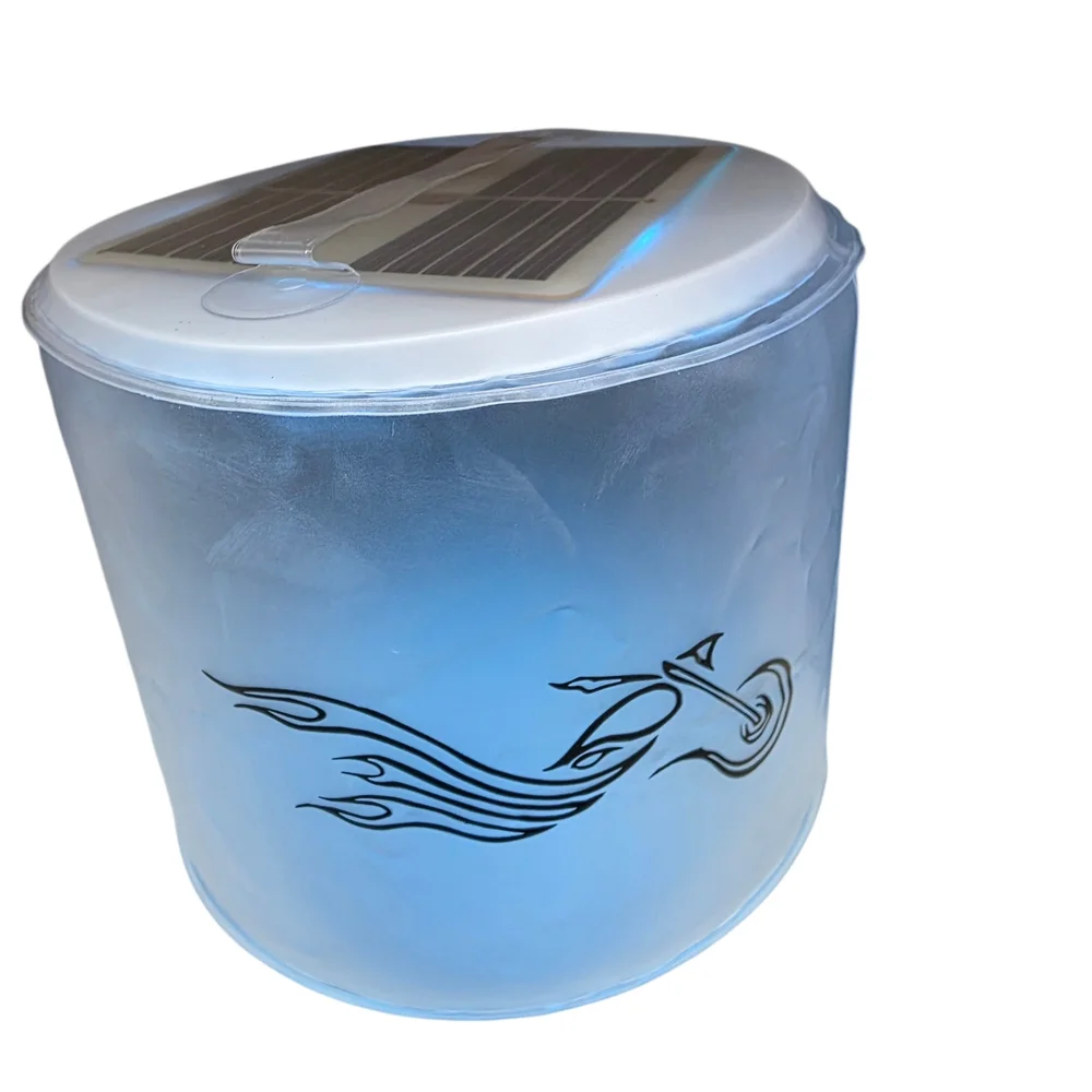 Solar Lantern Inflatable Color Changing Barto Solar Lantern